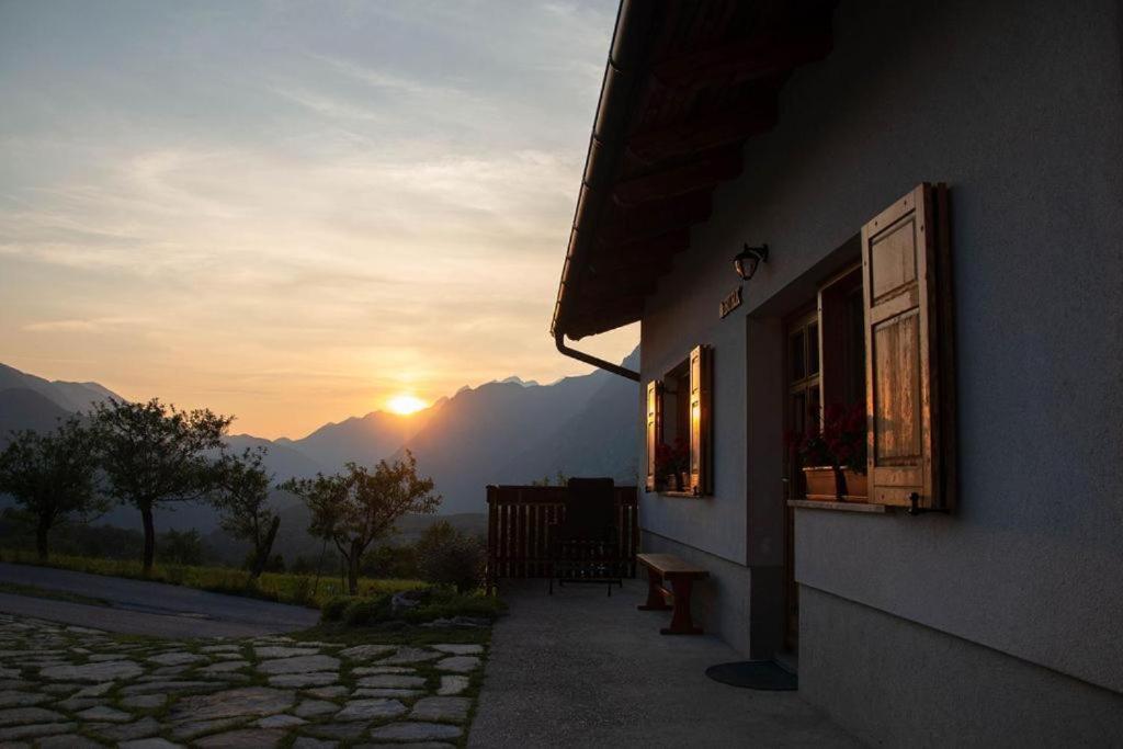 Apartma Burk Kobarid Buitenkant foto