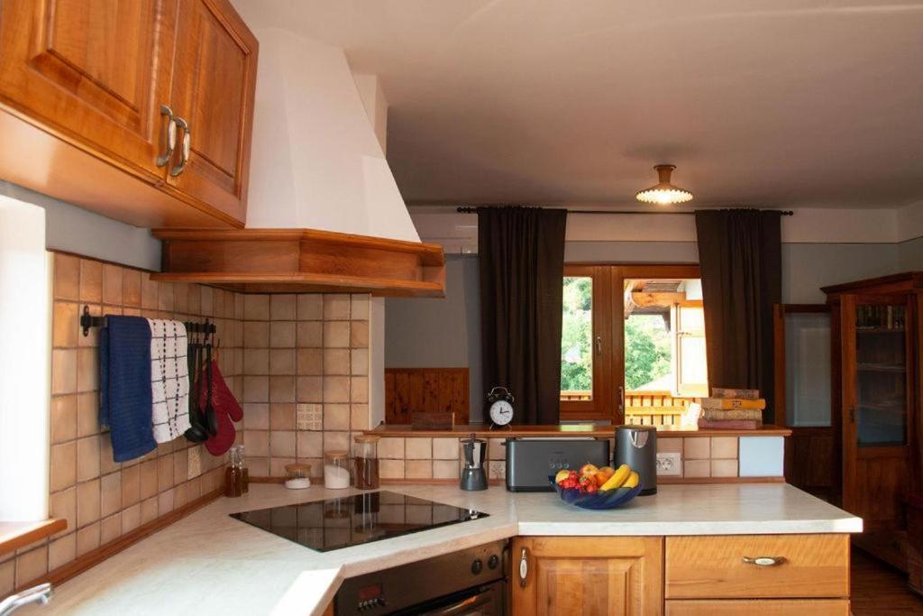 Apartma Burk Kobarid Buitenkant foto